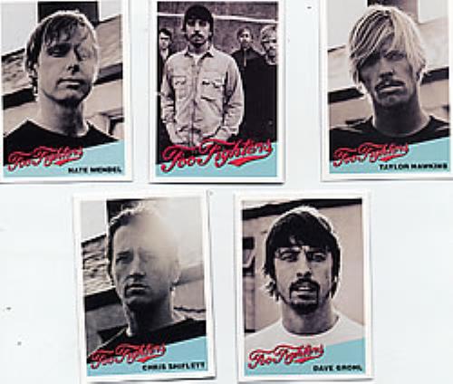 Foo Fighters One By One - Baseball cards memorabilia US FOOMMON268508