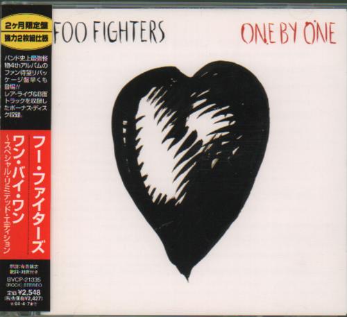 Foo Fighters One By One 2 CD album set (Double CD) Japanese FOO2CON681076