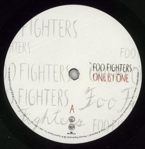 Foo Fighters One By One 10" vinyl single (10 inch record) US FOO10ON869480