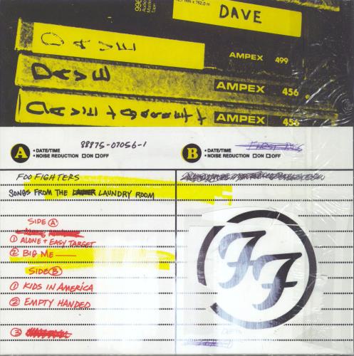 Foo Fighters Songs From The Laundry Room - RSD 2015 - Sealed 10" vinyl single (10 inch record) UK FOO10SO808320