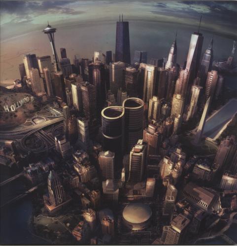 Foo Fighters Sonic Highways - Composite Sleeve vinyl LP album (LP record) UK FOOLPSO874747