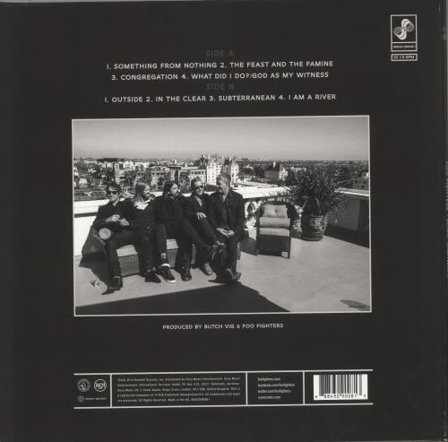 Foo Fighters Sonic Highways - Composite Sleeve vinyl LP album (LP record) US FOOLPSO881457