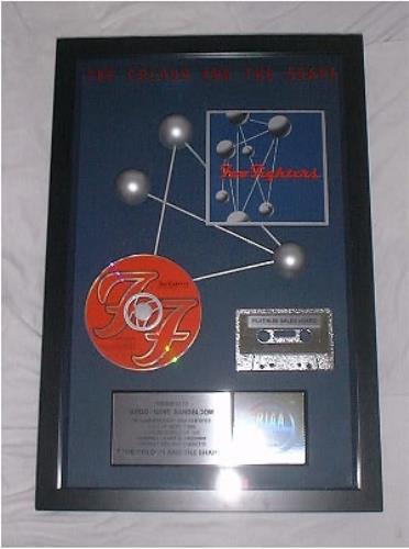 Foo Fighters The Colour And The Shape Award Disc award disc US FOOAWTH191245