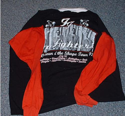 Foo Fighters The Colour And The Shape t-shirt UK FOOTSTH275996