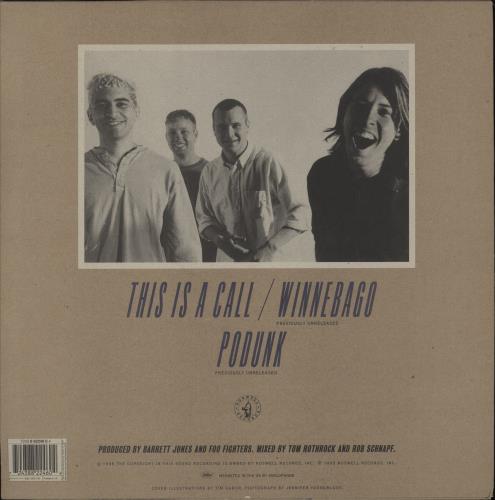 Foo Fighters This Is A Call - Luminous Vinyl - EX 12" vinyl single (12 inch record / Maxi-single) UK FOO12TH734304