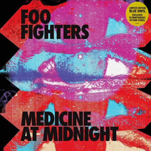 Foo Fighters Medicine At Midnight - Blue Vinyl - Sealed vinyl LP album (LP record) UK FOOLPME762718