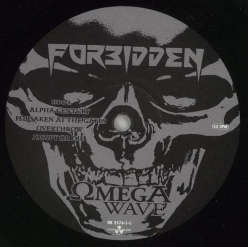 Forbidden Omega Wave 2-LP vinyl record set (Double LP Album) German FBD2LOM866640