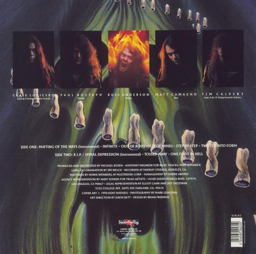 Forbidden Twisted Into Form - EX vinyl LP album (LP record) UK FBDLPTW391808