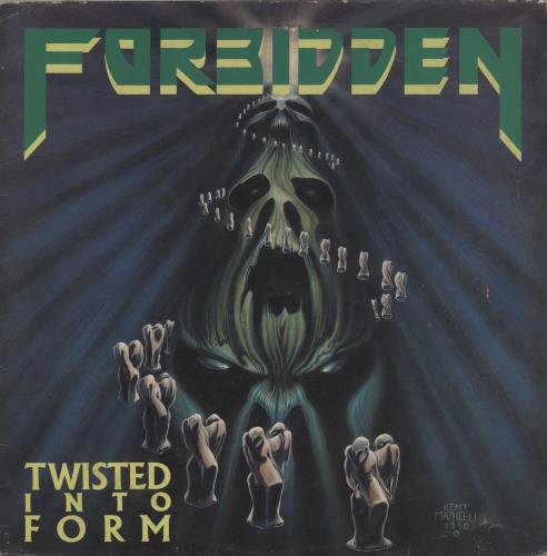 Forbidden Twisted Into Form - VG vinyl LP album (LP record) UK FBDLPTW885752
