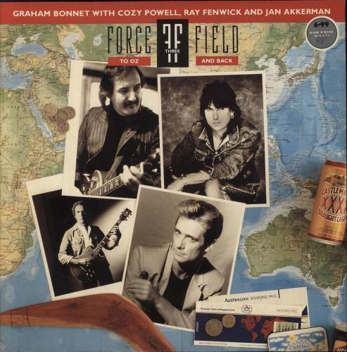 Forcefield To Oz And Back vinyl LP album (LP record) UK FCFLPTO836818