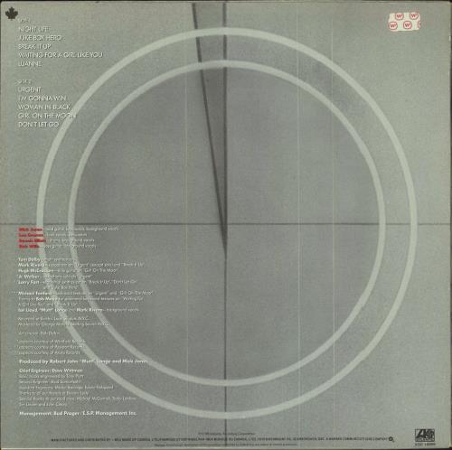 Foreigner 4 (Four) - Cinram Pressing vinyl LP album (LP record) Canadian FORLPFO810403