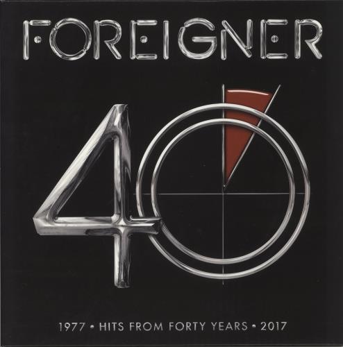 Foreigner 40 2-LP vinyl record set (Double LP Album) UK FOR2L891612