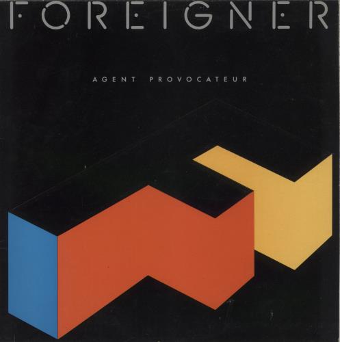 Foreigner Agent Provocateur vinyl LP album (LP record) Greek FORLPAG883442