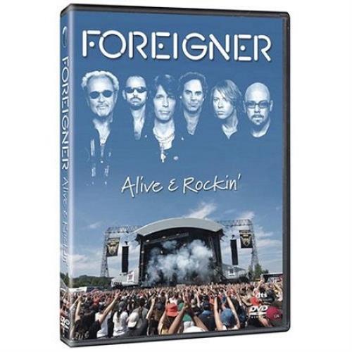 Foreigner Alive And Rockin' DVD UK FORDDAL416366