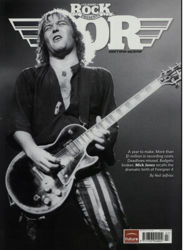 Foreigner Classic Rock Presents AOR magazine UK FORMACL643712