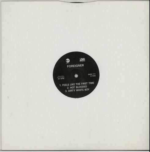 Foreigner Feels Like The First Time 12" vinyl single (12 inch record / Maxi-single) UK FOR12FE26318
