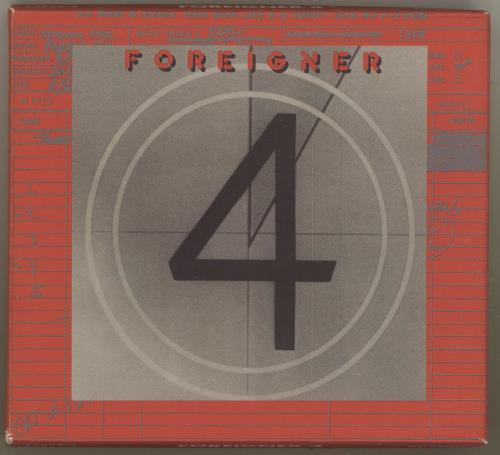 Foreigner Foreigner 4 CD album (CDLP) US FORCDFO29414