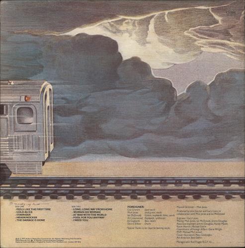 Foreigner Foreigner vinyl LP album (LP record) UK FORLPFO881257