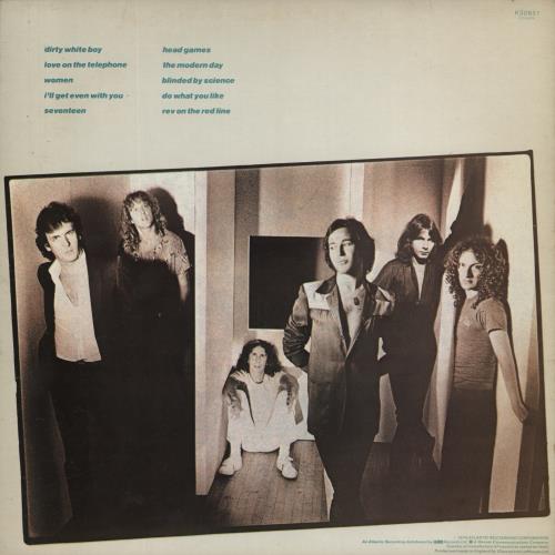 Foreigner Head Games - EX vinyl LP album (LP record) UK FORLPHE329137