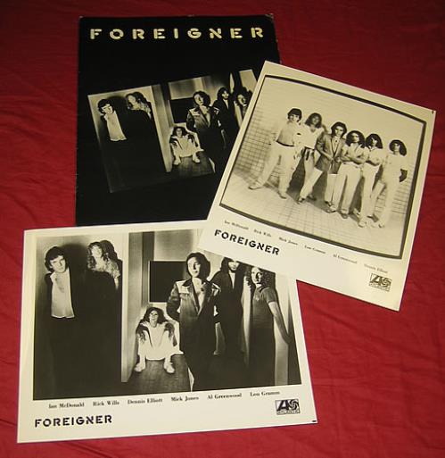 Foreigner Head Games media press pack US FORPPHE93844