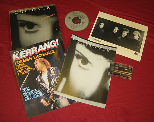 Foreigner Inside Information media press kit UK FORKIIN01291