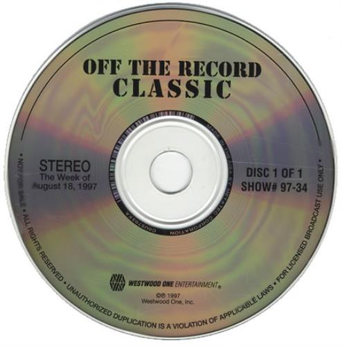 Foreigner Off The Record Classic CD album (CDLP) US FORCDOF99639