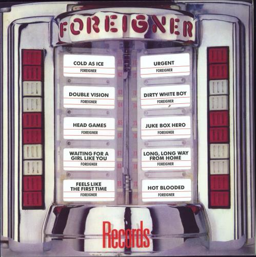 Foreigner Records - Red Vinyl vinyl LP album (LP record) UK FORLPRE831994