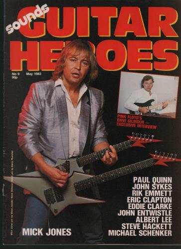 Foreigner Sounds Guitar Heroes No. 9 magazine UK FORMASO653516