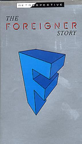 Foreigner The Foreigner Story video (VHS or PAL or NTSC) UK FORVITH274665