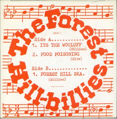Forest Hillbillies Its The Wouluff 7" vinyl single (7 inch record / 45) UK 0X407IT814656