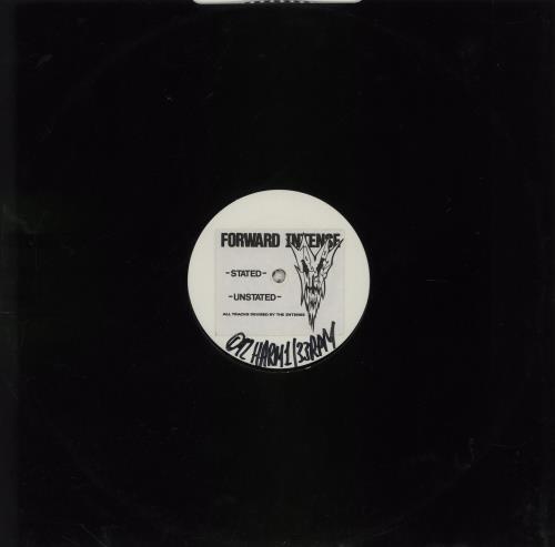 Forward Intense Stated / Imply The Calm 12" vinyl single (12 inch record / Maxi-single) UK 2Q512ST756959