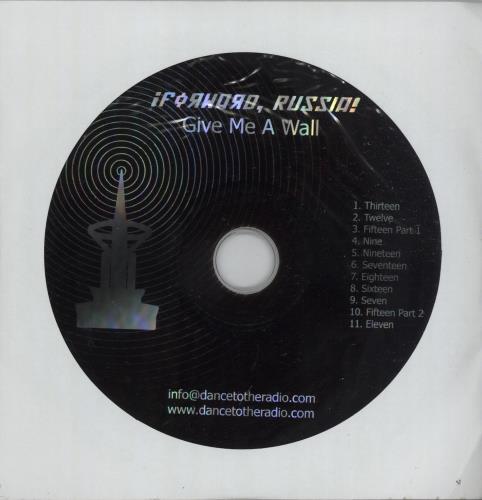 Forward Russia Give Me A Wall CD album (CDLP) UK FBCCDGI663843