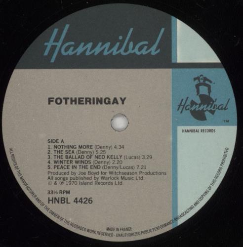Fotheringay Fotheringay vinyl LP album (LP record) UK YGFLPFO495421