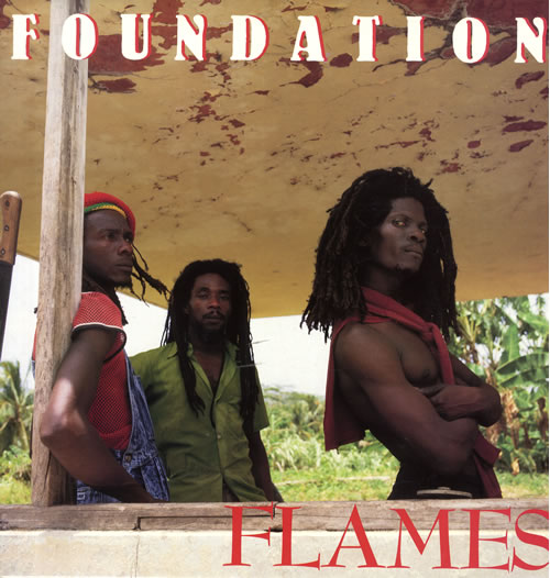 Foundation (Reggae) Flames vinyl LP album (LP record) UK FPULPFL562281