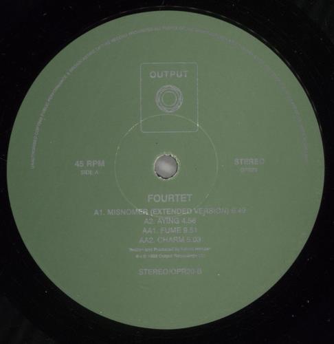 Four Tet Misnomer 12" vinyl single (12 inch record / Maxi-single) UK 4TT12MI881946