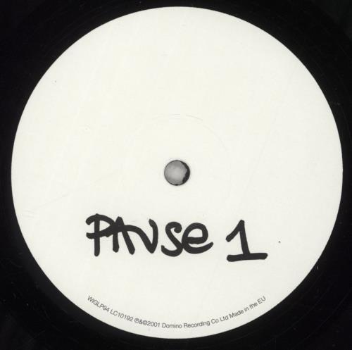 Four Tet Pause vinyl LP album (LP record) UK 4TTLPPA889043