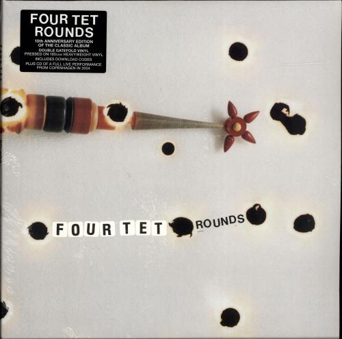Four Tet Rounds - 180gram Vinyl + Bonus CD - Sealed 2-LP vinyl record set (Double LP Album) UK 4TT2LRO690596