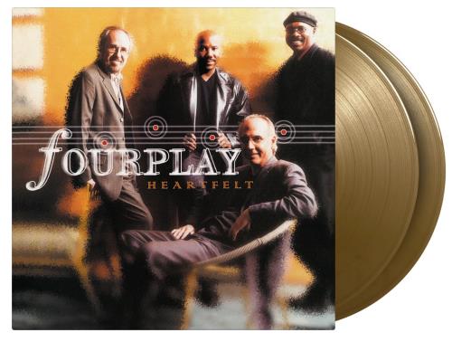 Fourplay Heartfelt - Gold Vinyl 180 Gram 2-LP vinyl record set (Double LP Album) UK 7782LHE847144