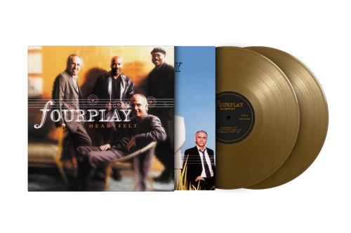 Fourplay Heartfelt - Gold Vinyl 180 Gram 2-LP vinyl record set (Double LP Album) UK 7782LHE847144