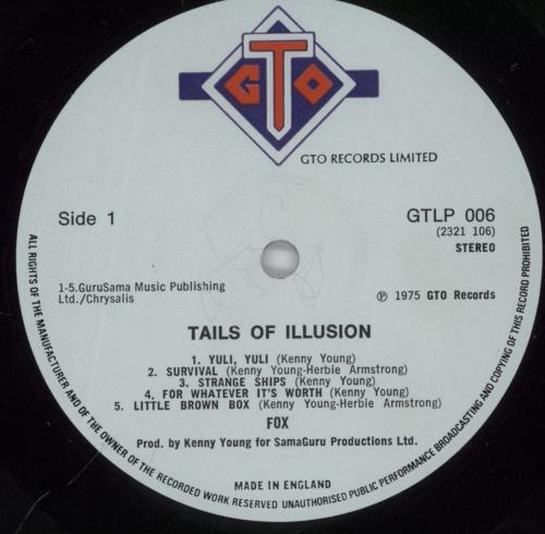 Fox Tails Of Illusion vinyl LP album (LP record) UK FXXLPTA411192