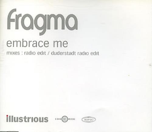 Fragma Embrace Me CD single (CD5 / 5") UK FAAC5EM292718