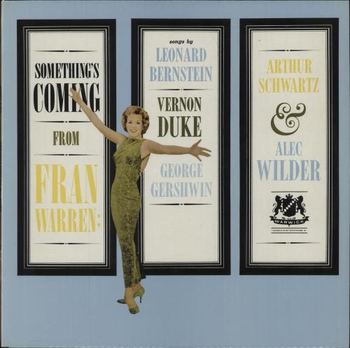 Fran Warren Something's Coming vinyl LP album (LP record) Spanish IZTLPSO678318