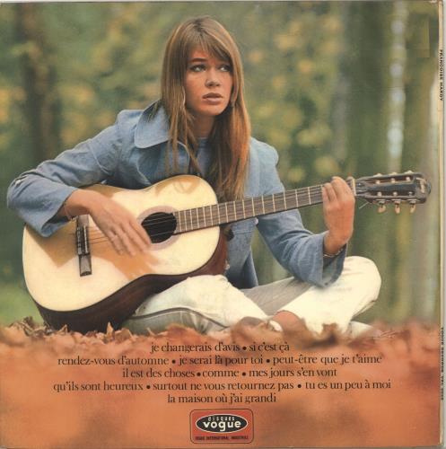 Fran�oise Hardy Francoise vinyl LP album (LP record) French FHALPFR698803