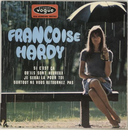 Fran�oise Hardy Si C'est Ca 7" vinyl single (7 inch record / 45) French FHA07SI103394
