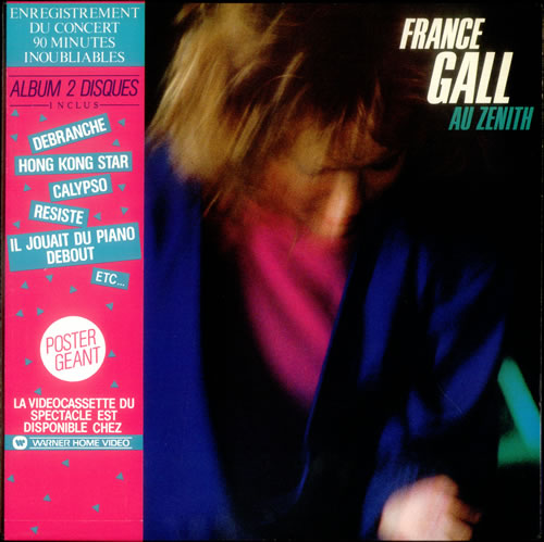 France Gall Au Zenith + flyer 2-LP vinyl record set (Double LP Album) German F-G2LAU537044
