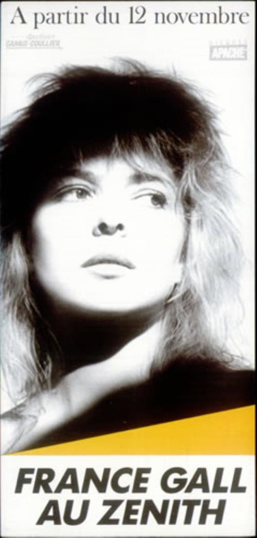 France Gall Au Zenith + flyer 2-LP vinyl record set (Double LP Album) German F-G2LAU537044