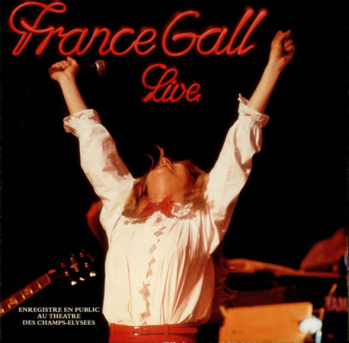 France Gall Live + Poster 2-LP vinyl record set (Double LP Album) French F-G2LLI539587