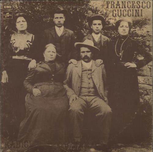 Francesco Guccini Radici vinyl LP album (LP record) Italian 41BLPRA809277