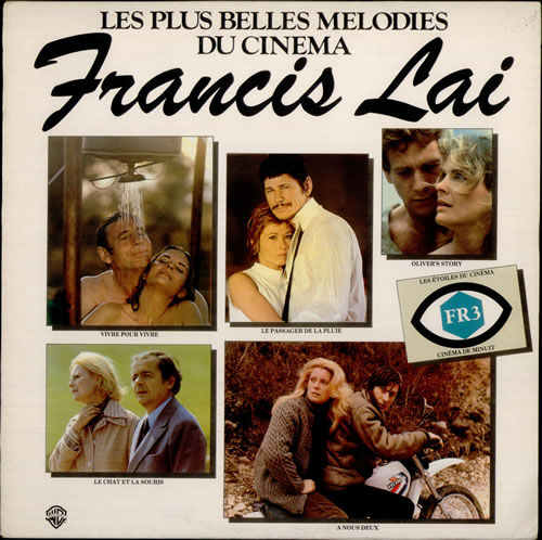 Francis Lai Les Plus Belles Melodies Du Cinema vinyl LP album (LP record) French LAILPLE521778