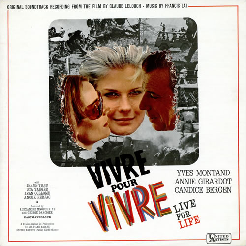 Francis Lai Vivre Pour Vivre Soundtrack vinyl LP album (LP record) UK LAILPVI475855
